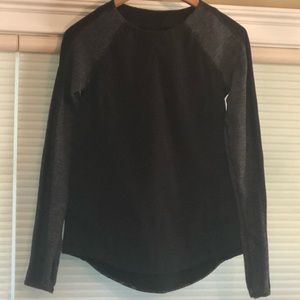 Lululemon black fleece sweatshirt